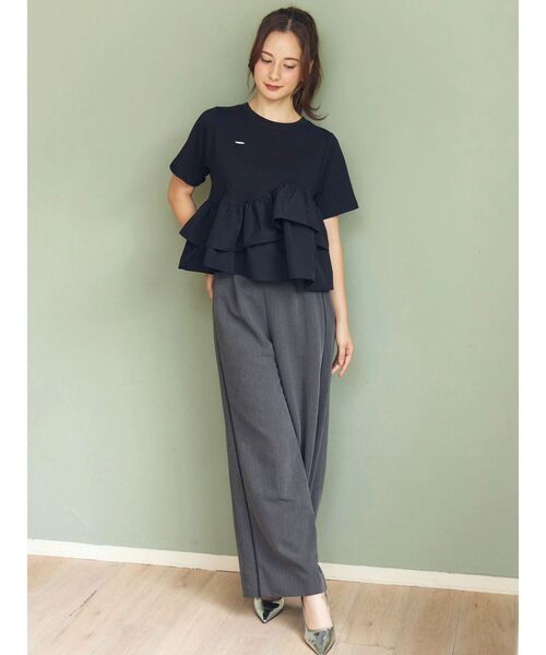 CALNAMUR（カルナムール）の「ハイウエストサイドラインＰＴ×ミニＳＫＳＥＴ（その他パンツ・レディース・グレー/その他1・SMALL/MEDIUM）」の10枚目の写真