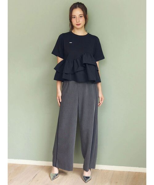CALNAMUR（カルナムール）の「ハイウエストサイドラインＰＴ×ミニＳＫＳＥＴ（その他パンツ・レディース・グレー/その他1・SMALL/MEDIUM）」の11枚目の写真