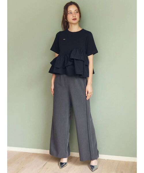 CALNAMUR（カルナムール）の「ハイウエストサイドラインＰＴ×ミニＳＫＳＥＴ（その他パンツ・レディース・グレー/その他1・SMALL/MEDIUM）」の12枚目の写真