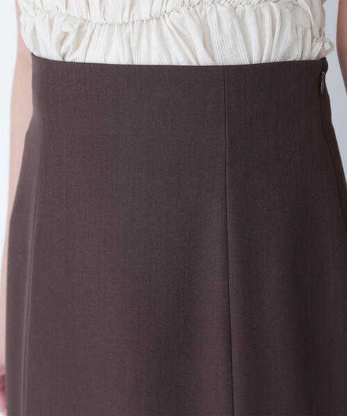 NATURAL BEAUTY BASIC（ナチュラルビューティーベーシック）の「◇ヘム切替マーメイドスカート（スカート・レディース・オフホワイト/ブラック/ダークブラウン/ブルー/ホワイト系その他2/ブラウン・SMALL/MEDIUM/P/S）」の11枚目の写真