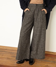 SLY | TWEED TUCK WIDE L/PT(その他パンツ)