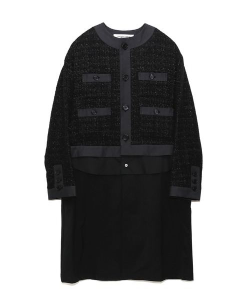 UNDERCOVER（アンダーカバー）の「UP2E1301（その他アウター・レディース・ブラック/ブラック×ホワイト・2）」の2枚目の写真