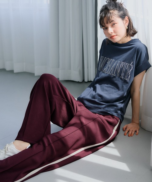 セール】ジョーゼットラインパンツ（その他パンツ）｜coca（coca