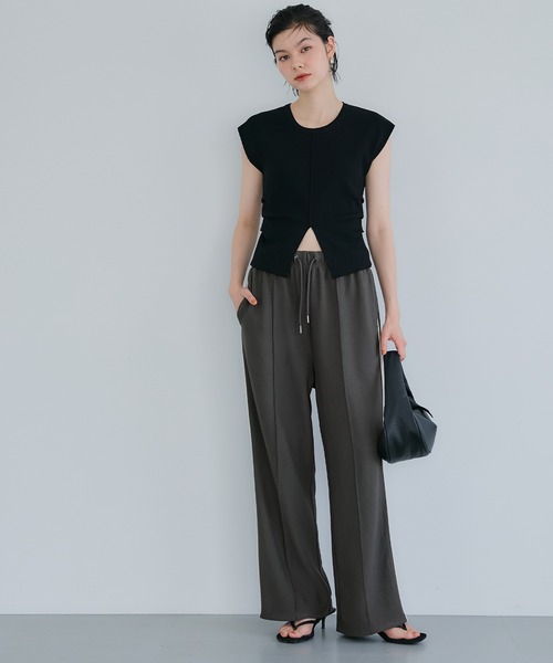 coca(coca)(コカ)の「ジョーゼットラインパンツ(その他パンツ・レディース・ワイン/チャコール・M/L/S)」の10枚目の写真