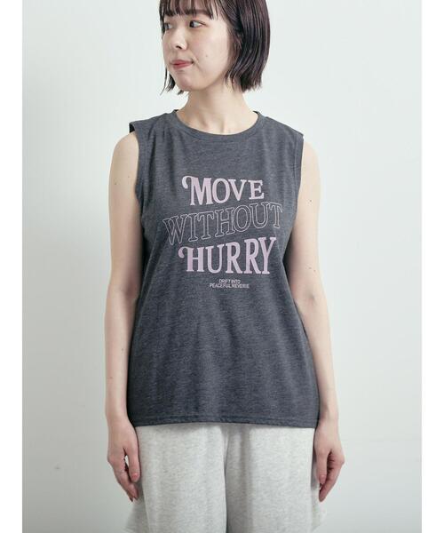 SM2(エスエムツー)の「メッシュTシャツ&プリントノースリーブSET(Tシャツ/カットソー・レディース・グレー/オフホワイト/カーキ/ブラック・F)」の10枚目の写真