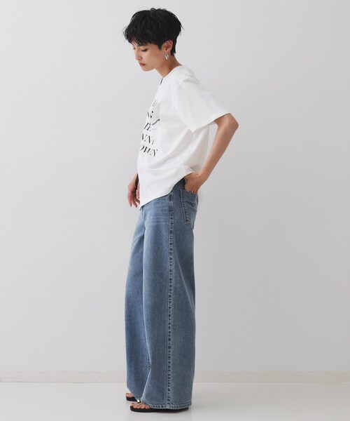 OPAQUE.CLIP（オペークドットクリップ）の「◆フォトプリントTシャツ【洗濯機洗い可】（Tシャツ/カットソー・レディース・ホワイト/ホワイト系1/ライトベージュ・40/38）」の21枚目の写真
