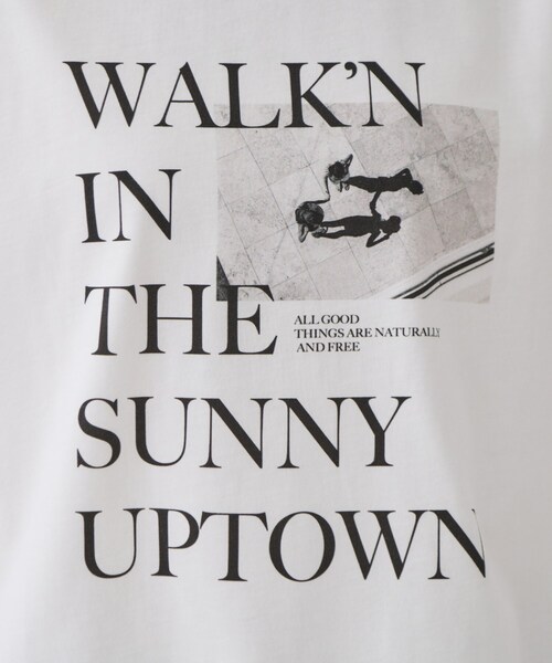 OPAQUE.CLIP（オペークドットクリップ）の「◆フォトプリントTシャツ【洗濯機洗い可】（Tシャツ/カットソー・レディース・ホワイト/ホワイト系1/ライトベージュ・40/38）」の22枚目の写真