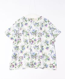 BELLUNA PLUS（ベルーナ）の「〈日比谷花壇〉袖フリルデザインブラウス（シャツ/ブラウス）」