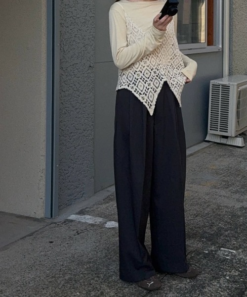 model：H155 着用サイズ：FREE