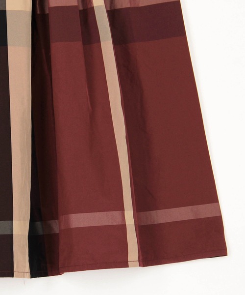 NICOLE white(ニコルホワイト)の「チェックスカート(スカート・レディース・オフホワイト/ブラック/レッド・FREE)」の15枚目の写真