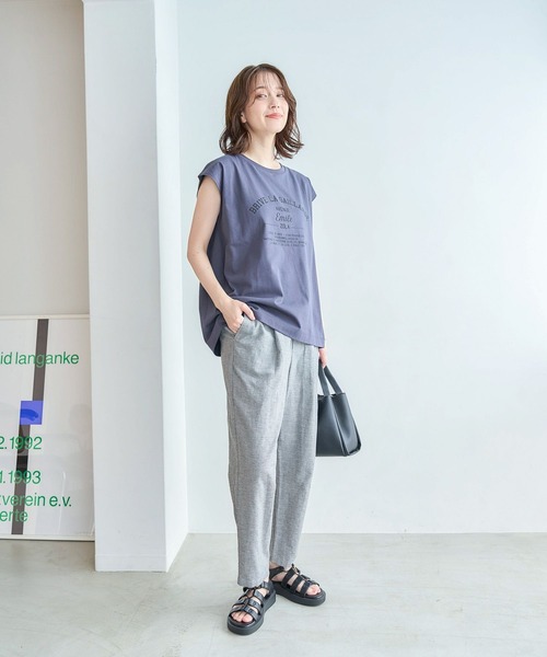 セール】【撥水加工・接触冷感・速乾・UVカット】らくらくテーパード