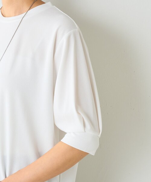 BEARDSLEY（ビアズリー）の「半袖Tブラウス（シャツ/ブラウス・レディース・ブラック/ホワイト・FREE）」の6枚目の写真