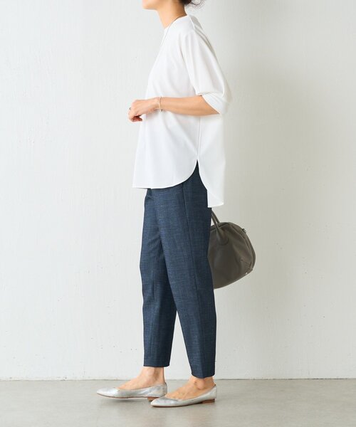 BEARDSLEY（ビアズリー）の「半袖Tブラウス（シャツ/ブラウス・レディース・ブラック/ホワイト・FREE）」の11枚目の写真