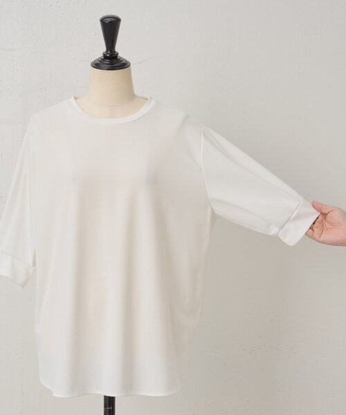 【極美品】連休特価‼︎BEARDSLEY Tブラウス ホワイト S ビアズリー BEARDSLEY Tブラウス （white） -ファッション通販