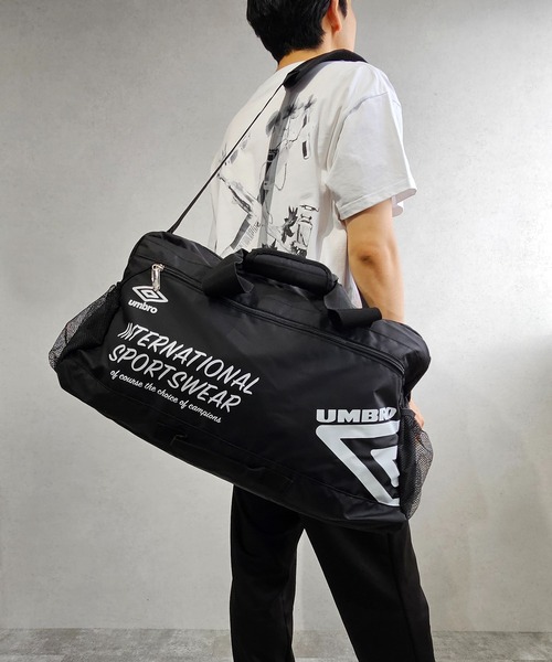 UMBRO(アンブロ)の「【umbro/アンブロ】 2way ボストンバッグ(37L)(ボストンバッグ・レディース・ホワイト・FREE)」の1枚目の写真