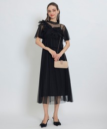 REDYAZEL（レディアゼル）の「チュールフリルブラウス×キャミワンピースドレス（ドレス）」