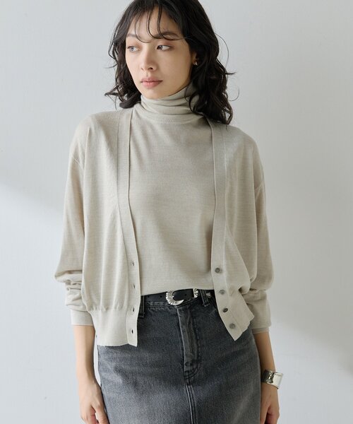 16Gタートルノースリーブプルオーバー（ニット/セーター）｜Whim