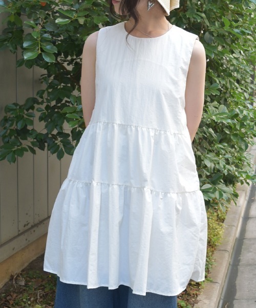 セール】ティアードチュニック（チュニック）｜axes femme（アクシーズ
