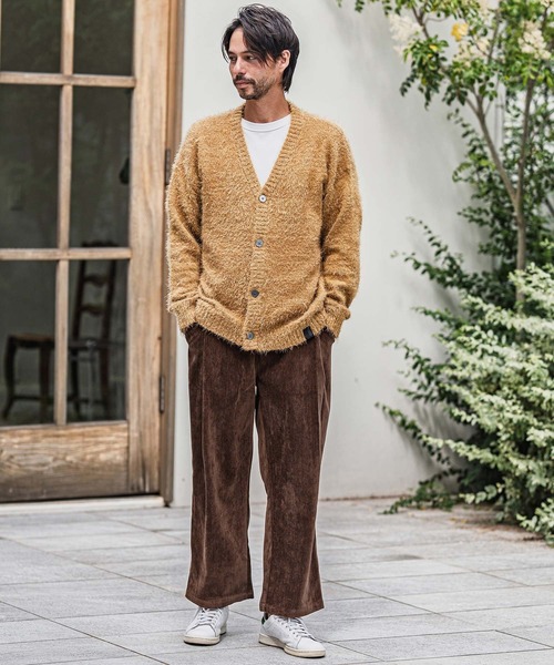CAMBIO(カンビオ)の「mp13927-chenille Fabric Two Tuck Pants ツータックパンツ(その他パンツ・メンズ・ブラック/ブラウン/グレー・M/L)」の19枚目の写真