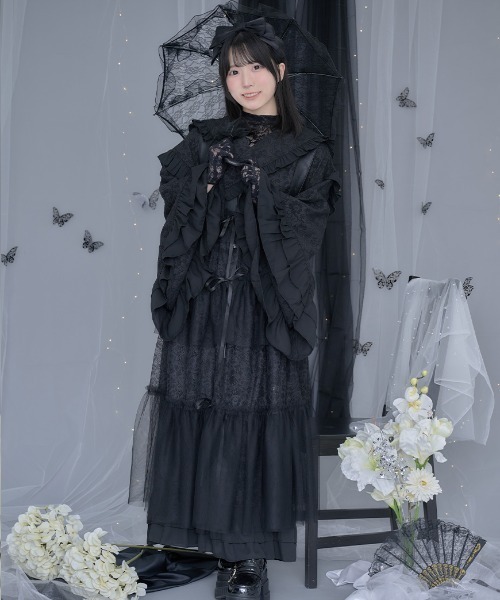 【希少】【新品タグ付き】 d.i.a. コルセット風シフォンベアトップス セール】『ililil/イルイルイル』【たおやか地雷ちゃん着物風