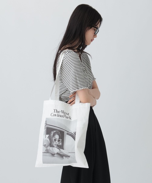 LEPSIM(レプシィム)の「モノクロアソートトート 577776(トートバッグ・レディース・ホワイト/ホワイト系その他/ホワイト系その他2・ONE SIZE)」の14枚目の写真