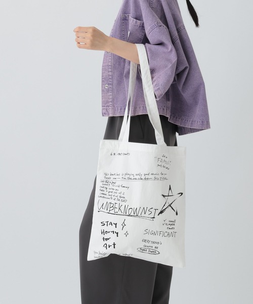 LEPSIM(レプシィム)の「モノクロアソートトート 577776(トートバッグ・レディース・ホワイト/ホワイト系その他/ホワイト系その他2・ONE SIZE)」の18枚目の写真