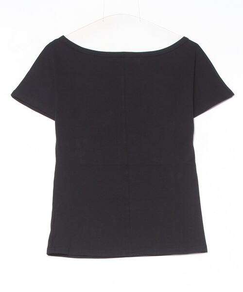 Per sist ence(パーシエンス)の「オフショル半袖Tシャツ(Tシャツ/カットソー・レディース・グレー/ネイビー/ブラック/ホワイト・LARGE/MEDIUM)」の5枚目の写真