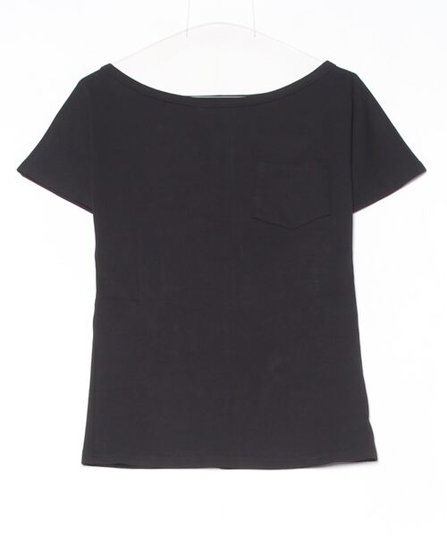 Per sist ence(パーシエンス)の「オフショル半袖Tシャツ(Tシャツ/カットソー・レディース・グレー/ネイビー/ブラック/ホワイト・LARGE/MEDIUM)」の17枚目の写真