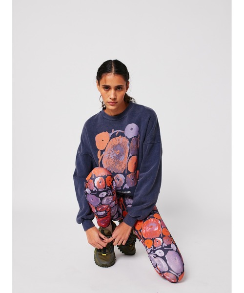 BOBO CHOSES(ボボショーズ)の「Dahlia relaxed sweatshirt(スウェット・レディース・ネイビー・S/M/XL/L/XS)」の5枚目の写真