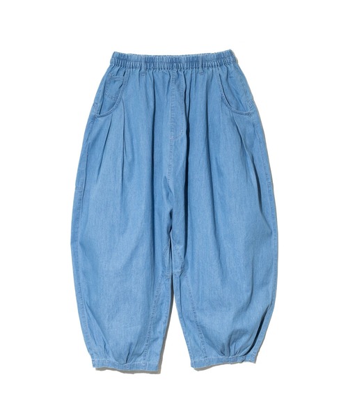 セール】mililopiulu/ミリロピュール バルーンゆるタック デニム