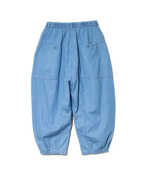 セール】mililopiulu/ミリロピュール バルーンゆるタック デニム