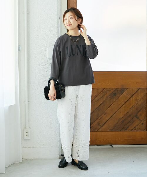 le.coeur blanc（ルクールブラン）の「ボアコンビ2WAYミニボストン（ボストンバッグ・レディース・オリーブ/ブラック・FREE）」の10枚目の写真