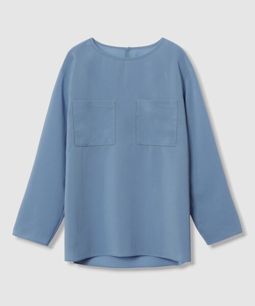 ブラウス シャツ トリアセボイルポケットＴブラウス レディース ANAYI｜トリアセボイルポケットTブラウス | Rakuten Fashion