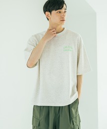 カラーロゴCVC杢半袖T / 580726