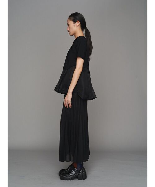 UN3D.（アンスリード）の「BI-COLOR HIGH SOCKS / バイカラーハイソックス（ソックス/靴下・レディース・グレー/ブラック/ネイビー・FREE）」の8枚目の写真