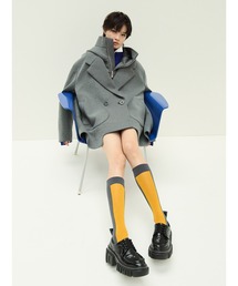 UN3D.（アンスリード）の「BI-COLOR HIGH SOCKS / バイカラーハイソックス（ソックス/靴下）」