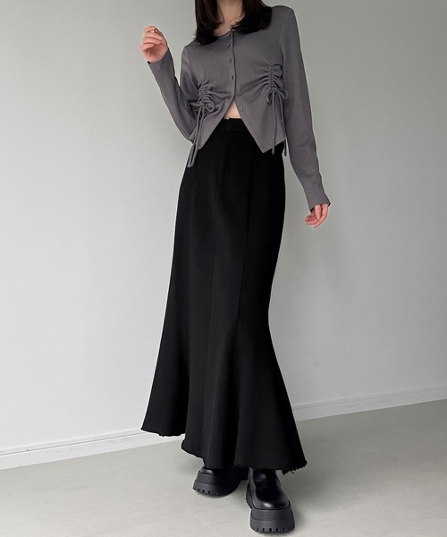 セール】スウェットマーメイドスカート（スカート）｜JUNOAH（ジュノア