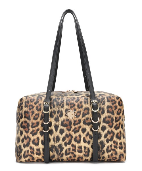 EVRIS(エヴリス)の「【EVRIS/エブリス】SUNNY Wベルトラージハンドバッグ(ハンドバッグ・レディース・レオパード/ダークブラウン/ブラック・FREE)」の13枚目の写真