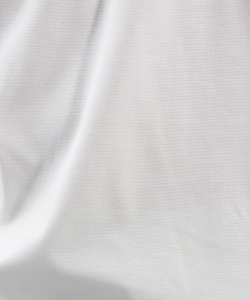 BAYFLOW(ベイフロー)の「シルキータッチベーシックTシャツ(Tシャツ/カットソー・メンズ・ブラック/オフホワイト・MEDIUM/LARGE)」の4枚目の写真