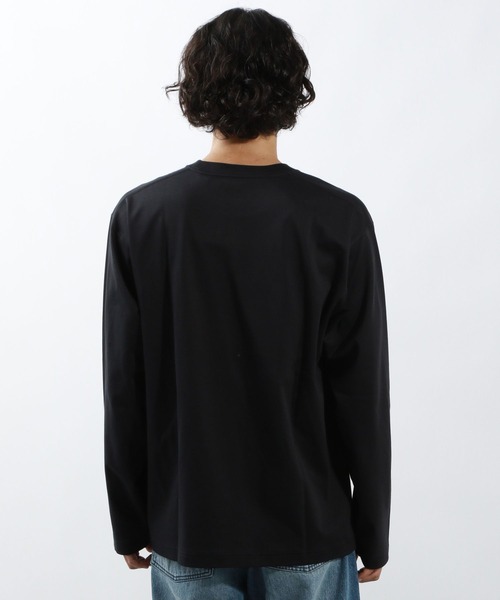 BAYFLOW(ベイフロー)の「シルキータッチベーシックTシャツ(Tシャツ/カットソー・メンズ・ブラック/オフホワイト・MEDIUM/LARGE)」の9枚目の写真