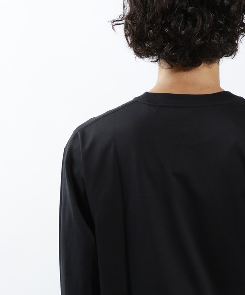 BAYFLOW(ベイフロー)の「シルキータッチベーシックTシャツ(Tシャツ/カットソー・メンズ・ブラック/オフホワイト・MEDIUM/LARGE)」の11枚目の写真