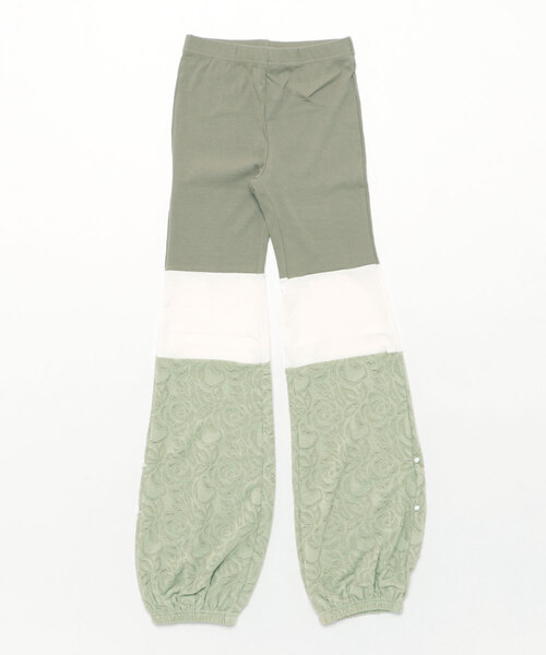 チャイハネ（チャイハネ）の「【チャイハネ】ラダーナロングレギンス（レギンス/スパッツ・レディース・グリーン/ブルー/オレンジ・FREE）」の2枚目の写真