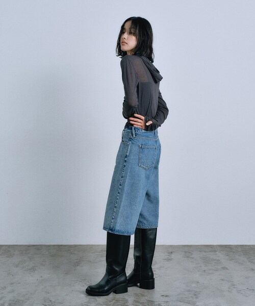 CODE A（コードエー）の「NEEDBY heritage ＊ CODE A｜NANA（デニムパンツ・レディース・ブルー・23/24/25）」の7枚目の写真