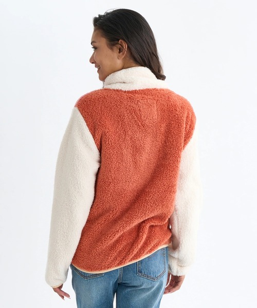 BILLABONG（ビラボン）の「BILLABONG レディース 24B411506-SWITCHBACK PULLOVER FLC スウェットジャケット 【2025年秋冬モデル】/ビラボン総柄アノラックデザインスタンドカラーフリーストップス（その他アウター・レディース・レッド系その他/マルチ/ブラック系その他・MEDIUM）」の7枚目の写真