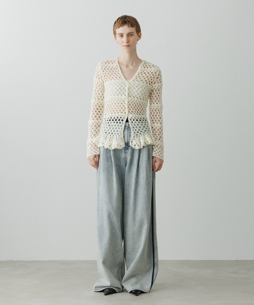 EMOELLE】クロシェカーディガン（カーディガン/ボレロ）｜ADAM ET ROPE