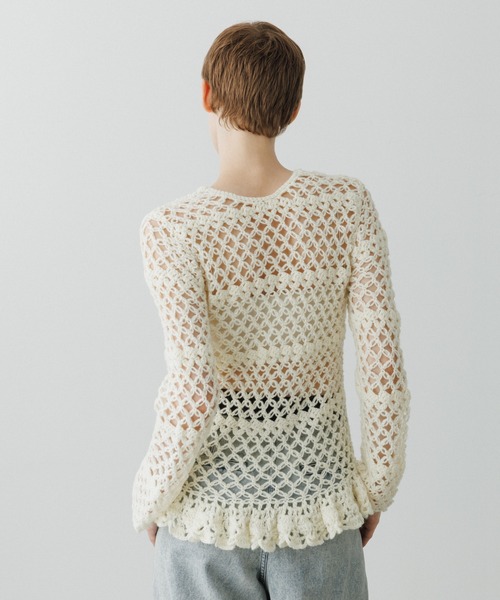 EMOELLE】クロシェカーディガン（カーディガン/ボレロ）｜ADAM ET ROPE