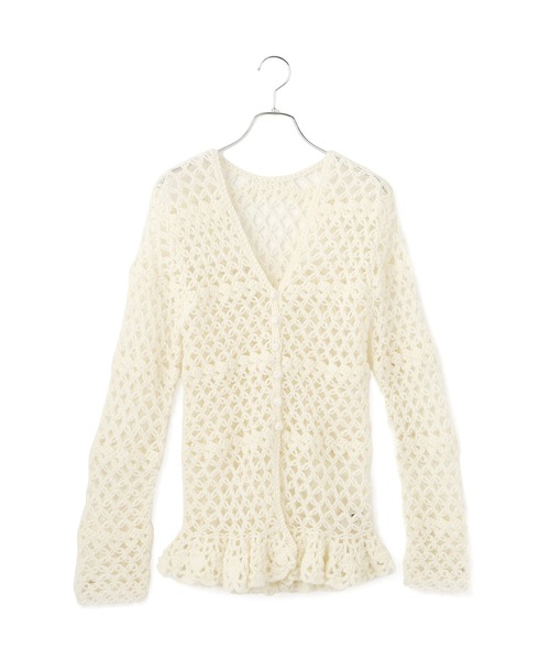 EMOELLE】クロシェカーディガン（カーディガン/ボレロ）｜ADAM