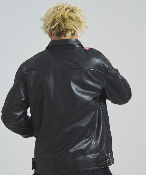 セール】JE-BUFFARO CALF シングルライダース（ライダースジャケット