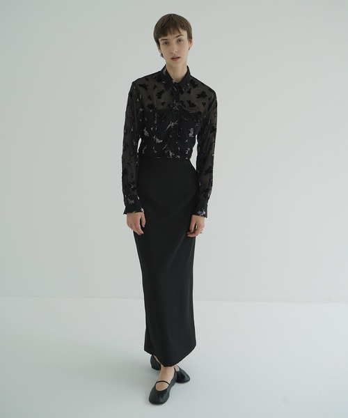 FLOWER OPAL BISTIER SHIRTS（シャツ/ブラウス）｜CLANE（クラネ）の