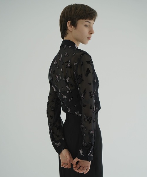 トップス CLANE FLOWER OPAL BUSTIER SHIRTS FLOWER OPAL BUSTIER SHIRTS｜TOPS(トップス)｜CLANE OFFICIAL ONLINE